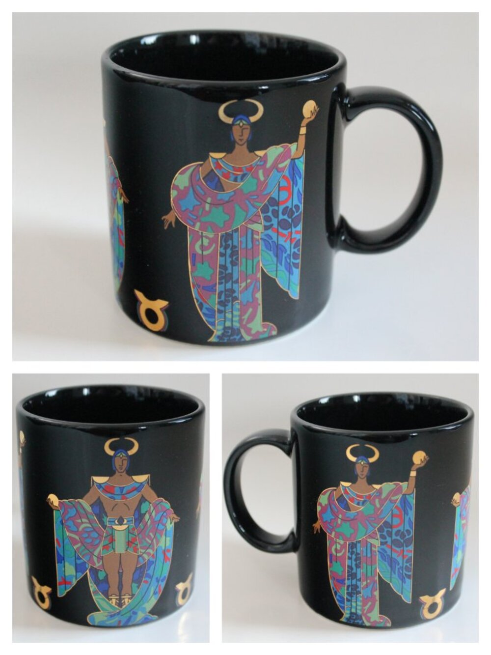 [L'IMAGE] Taurus Zodiac Vintage Coffee Mug (Japan, 1986)